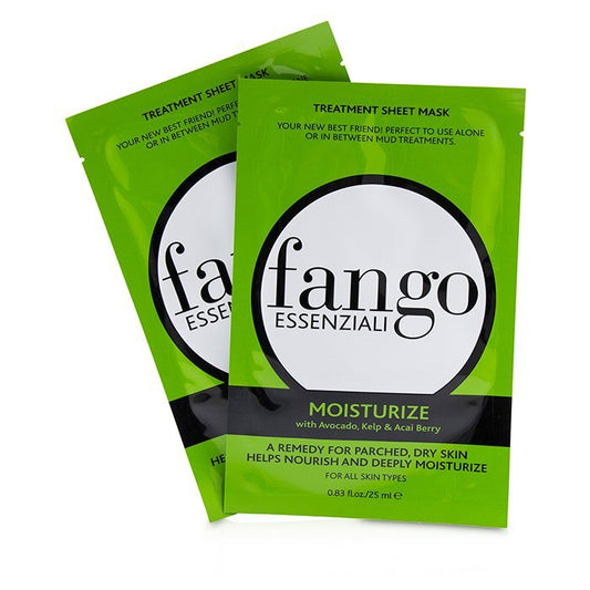 Borghese Fango Essenziali Moisturize Treatment Sheet Masks 4x25ml/0.83oz