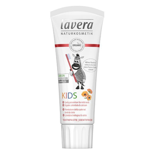 Lavera Toothpaste for Kids - With Organic Calendula & Calcium 75ml