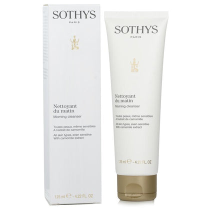 Sothys Morning Cleanser - For All Skin Types, Even Sensitive, With Camomile Extract 125ml