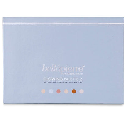 Bellapierre Cosmetics Glowing Palette 2 (6x Illuminator) 17.28g/0.6oz