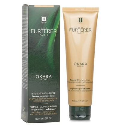 Rene Furterer Okara Blond Blonde Radiance Ritual Brightening Conditioner (Natural, Highlighted or Coloured Blonde Hair) 150ml/5oz