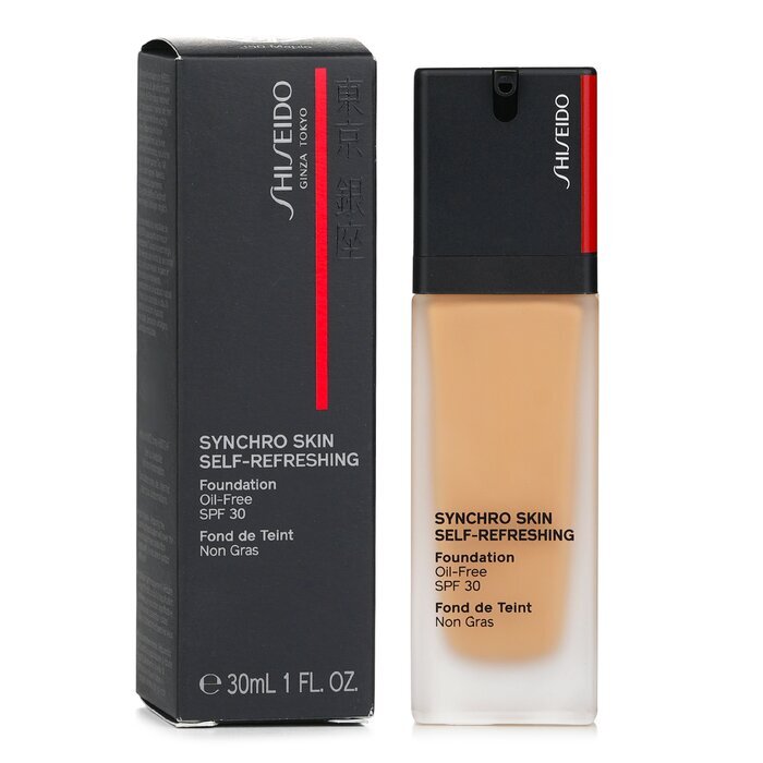 Shiseido Synchro Skin Self Refreshing Foundation SPF 30 -  350 Maple 30ml