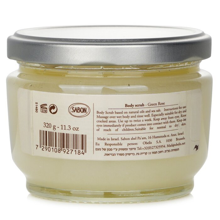 Sabon Body Scrub - Green Rose 320g/11.3oz