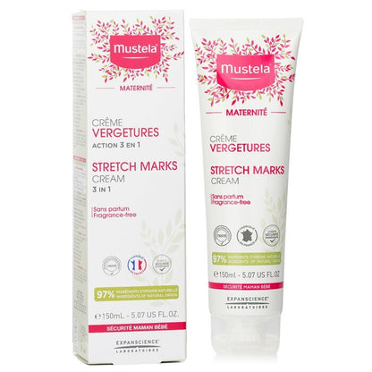 Mustela Maternite 3 In 1 Stretch Marks Cream (Fragrance-Free) 150ml/5.07oz