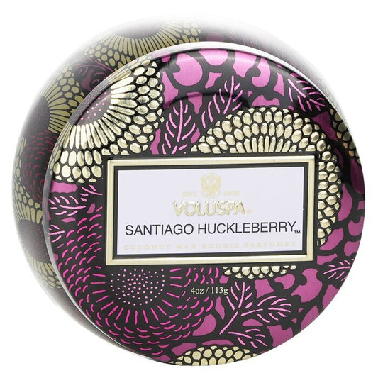 Voluspa Mini Tin Candle - Santiago Huckleberry 113g/4oz