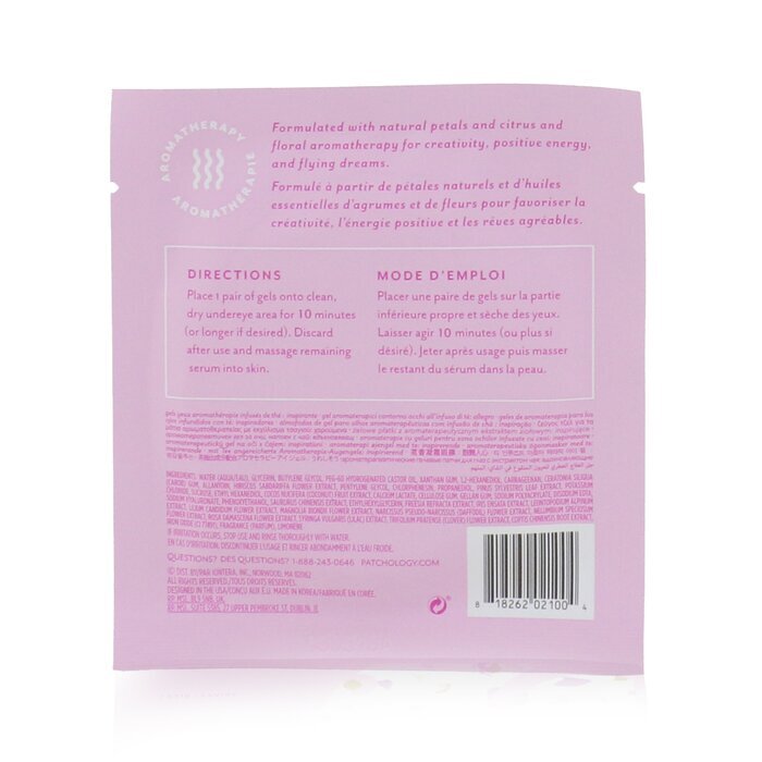 Patchology Moodpatch - Happy Place Inspiring Tea-Infused Aromatherapy Eye Gels (Rose+Hibiscus+Lotus Flower) 5pairs