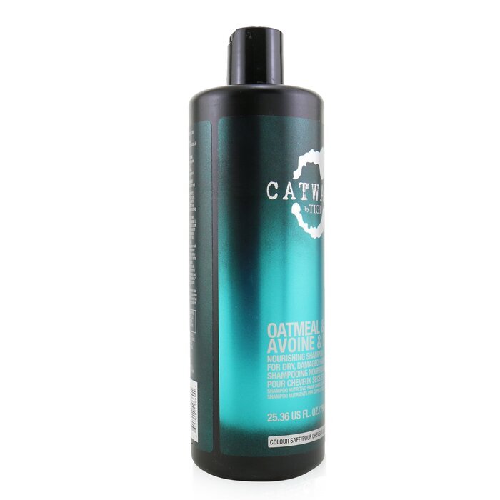 Tigi Catwalk Oatmeal & Honey Nourishing Shampoo - For Dry, Damaged Hair (Cap) 750ml/25.36oz