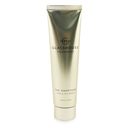 Glasshouse Hand Cream - The Hamptons (Teak & Petitgrain) 100ml/3.4oz