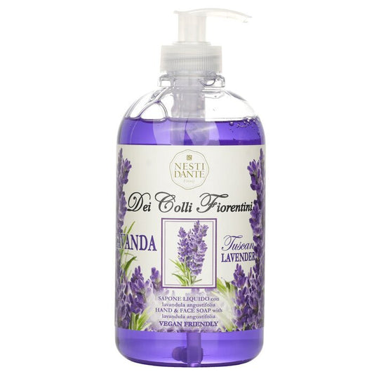 Nesti Dante Dei Colli Fiorentini Hand & Face Soap With Lavandula Angustifolia - Tuscan Lavender 500ml/16.9oz