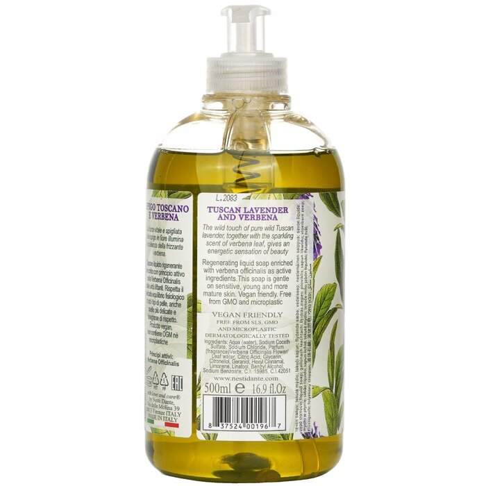 Nesti Dante Romantica Exhilarating Hand & Face Soap With Verbena Officinalis - Lavender And Verbena 500ml/16.9oz