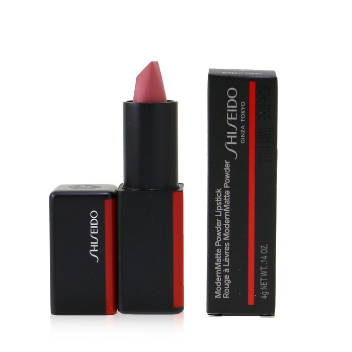 Shiseido ModernMatte Powder Lipstick - # 526 Kitten Heel (Mid-Tone Cool Pink) 4g/0.14oz