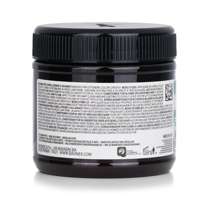 Davines Alchemic Creative Conditioner - # Teal (For Blonde and Lightened Hair) 250ml/8.84oz