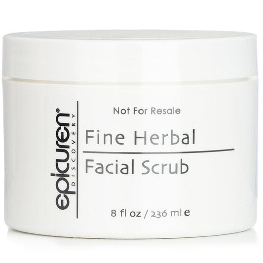 Epicuren Fine Herbal Facial Scrub - For Dry, Normal & Combination Skin Types (Salon Size) 236ml/8oz