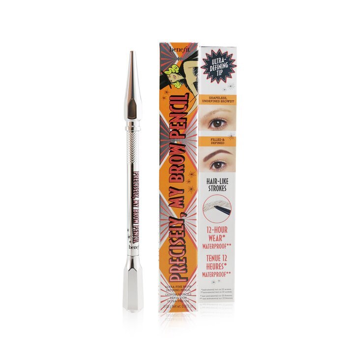 Benefit Precisely My Brow Pencil (Ultra Fine Brow Defining Pencil) - # 3.75 (Warm Medium Brown) 0.08g/0.002oz