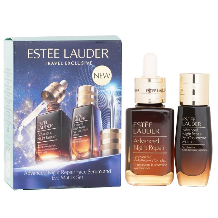 Estee Lauder Advanced Night Repair Set: Synchronized Multi-Recovery Complex 50ml+ Eye Concentrate Matrix 15ml 2pcs