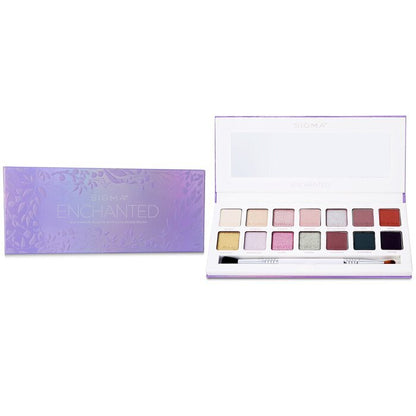 Sigma Beauty Enchanted Eyeshadow Palette (14x Eyeshadow + 1x Dual Ended Brush) 19.32g/0.68oz