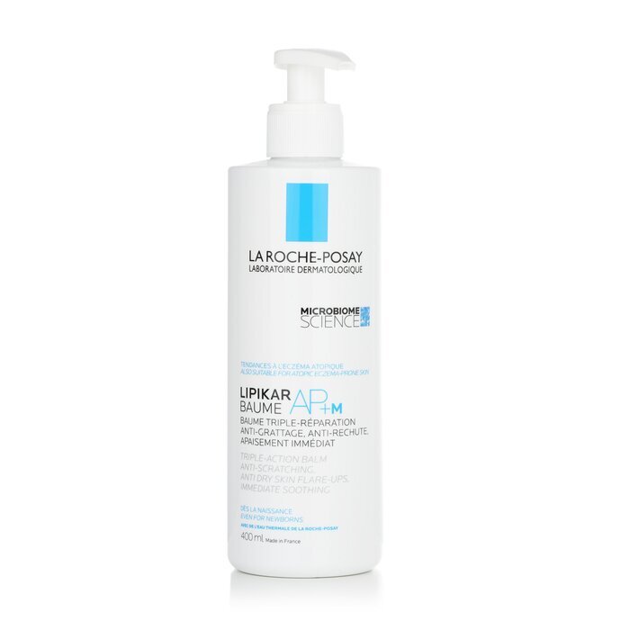 La Roche Posay Lipikar Baume AP+M Triple-Action Balm - Anti-Scratching, Anti Dry Skin Flare-Ups, Immediate Soothing 400ml/13.5oz