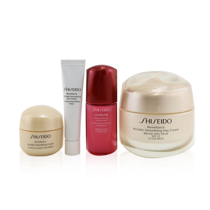 Shiseido Smooth Skin Sensations Set 4pcs