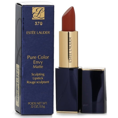 Estee Lauder Pure Color Envy Matte Sculpting Lipstick - # 570 Fiercely 3.5g/0.12oz