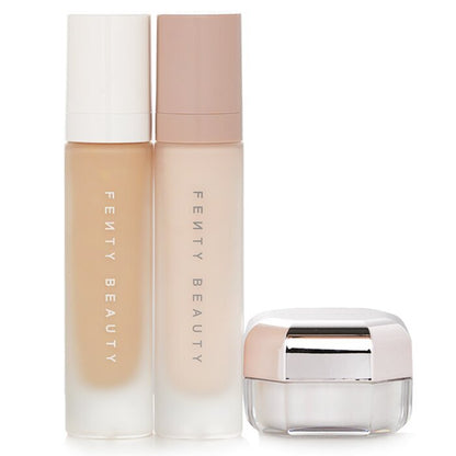 Fenty Beauty by Rihanna Pro Filt'R Soft Matte Complexion Kit: Foundation 32ml + Primer 32ml + Instant Retouch Setting Powder 7.8g - #190 3pcs