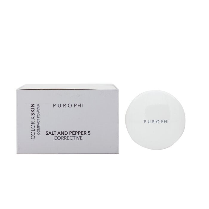 PUROPHI Salt And Pepper 5 Corrective Compact Powder 8g/0.28oz