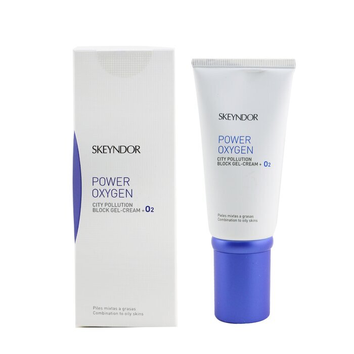 SKEYNDOR Power Oxygen City Pollution Block Gel-Cream + O2 (For Combination To Oily Skin) 50ml/1.7oz