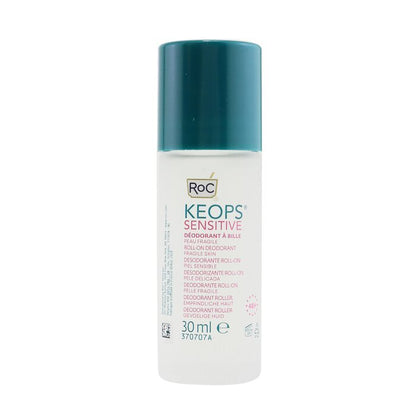 ROC KEOPS Sensitive Roll-On Deodorant 48H - Alcohol Free & Not Perfumed (Fragile Skin) 30ml