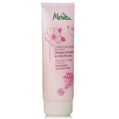 Melvita Rose Petals & Acacia Honey Shower Cream 200ml/6.7oz