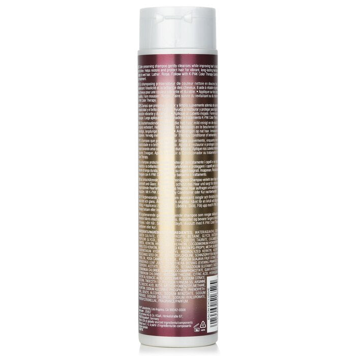 Joico K-Pak Color Therapy Color-Protecting Shampoo (To Preserve Color & Repair Damaged Hair) 300ml/10.1oz