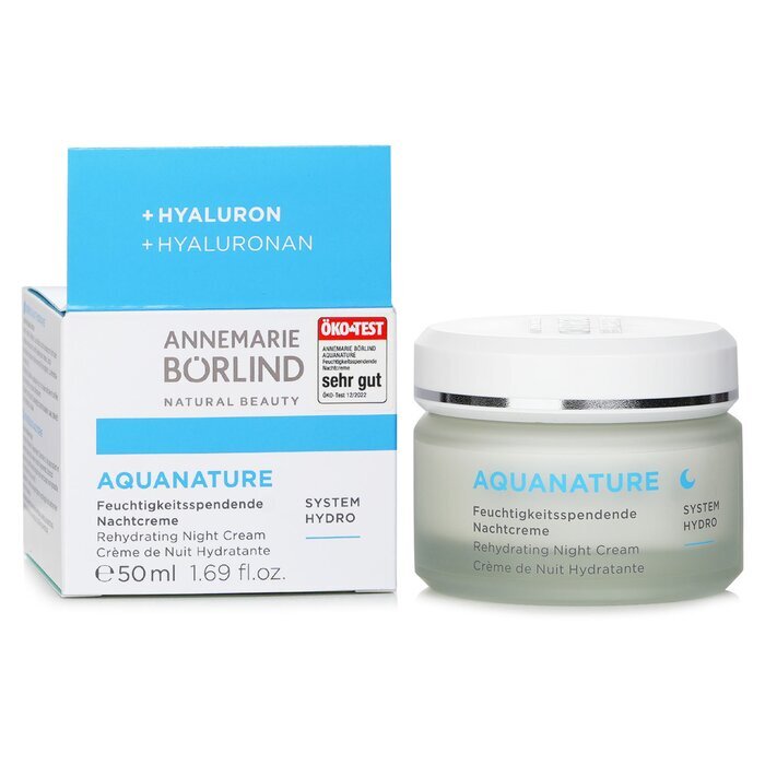 Annemarie Borlind Aquanature System Hydro Rehydrating Night Cream - For Dehydrated Skin 50ml/1.69oz