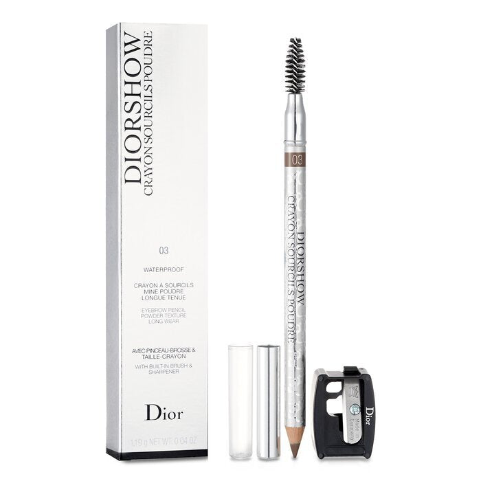 Christian Dior Diorshow Waterproof Crayon Sourcils Poudre - # 03 Brown 1.19g/0.04oz