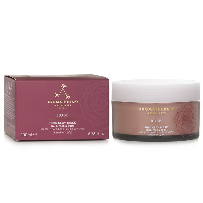 Aromatherapy Associates Rose - Pink Clay Mask (Hair, Face & Body) 200ml