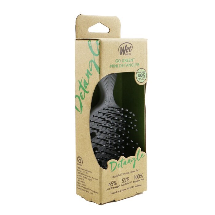 Wet Brush Go Green Mini Detangler - # Grey 1pc