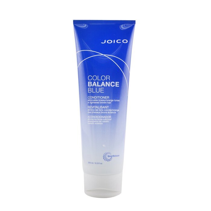 Joico Color Balance Blue Conditioner (Eliminates Brassy/Orange Tones in Lightened Brown Hair) 250ml/ 8.5oz