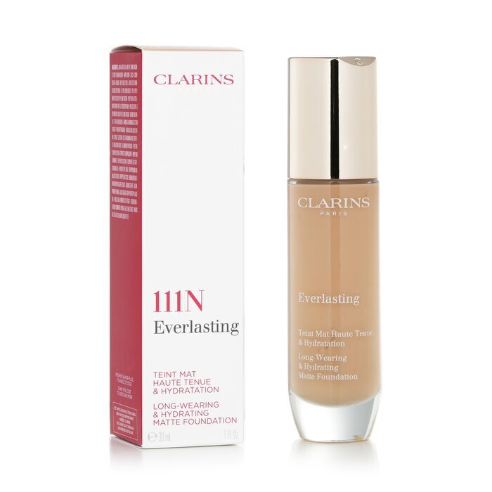 Clarins Everlasting Long Wearing & Hydrating Matte Foundation - # 111N Auburn 30ml/1oz