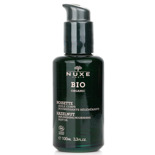 Nuxe Bio Organic Hazelnut Replenishing Nourishing Body Oil 100ml/3.3oz