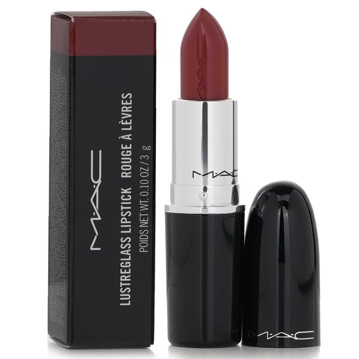 MAC Lustreglass Lipstick - # 549 PDA (Bricky Red) 3g/0.1oz