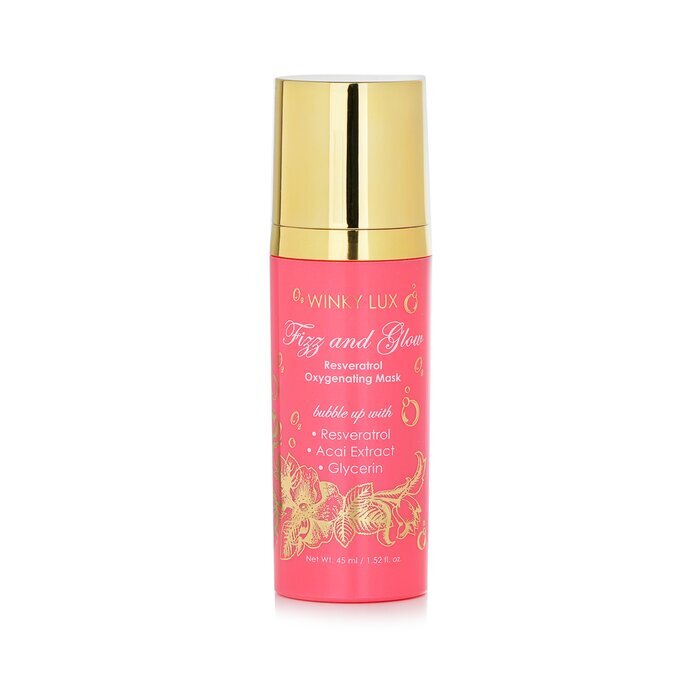 Winky Lux Fizz & Glow Resveratrol Oxygenating Mask 45ml/1.52oz