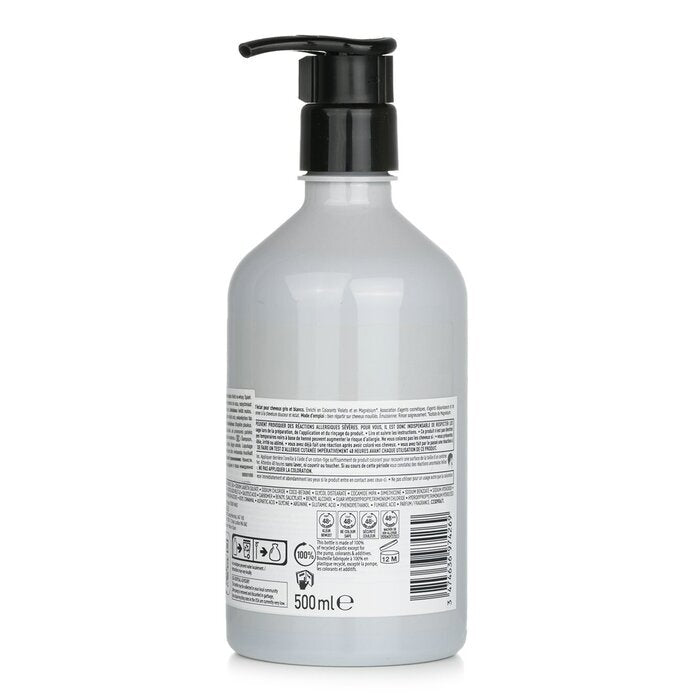 L'Oreal Professionnel Serie Expert - Silver Violet Dyes + Magnesium Neutralising and Brightening Shampoo (For Grey and White Hair) 500ml/16.9oz