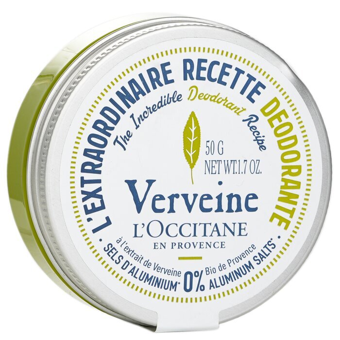 L'Occitane Verveine (Verbena) Deodorant - 0% Aluminum Salts 50g