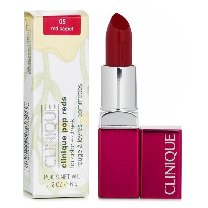 Clinique Pop Reds Lip Color + Cheek - # 05 Red Carpet 3.6g/0.12oz