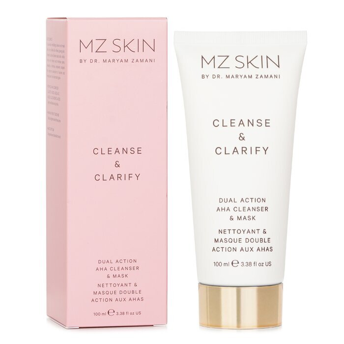 MZ Skin Cleanse & Clarify Dual Action AHA Cleanser & Mask 100ml/3.38oz