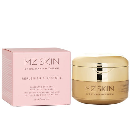 MZ Skin Replenish & Restore Placenta & Stem Cell Night Recovery Mask 30ml/1.01oz