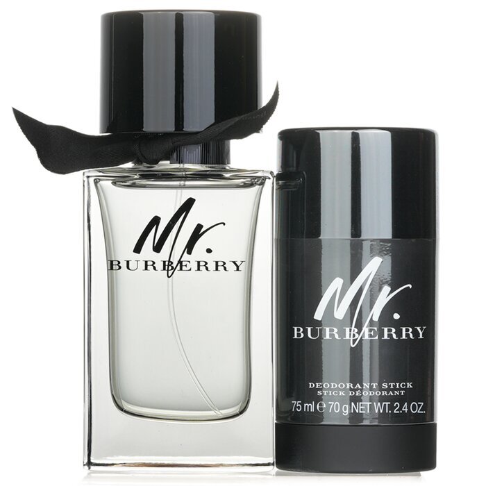 Mr. Burberry Coffret: Eau De Toilette Spray 100ml + Deodorant Stick 70g 2pcs