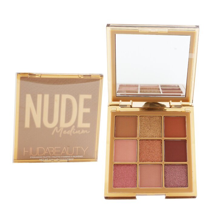 Huda Beauty NUDE Obsessions Eyeshadow Palette (9x Eyeshadow) -  Medium 9x1.1g