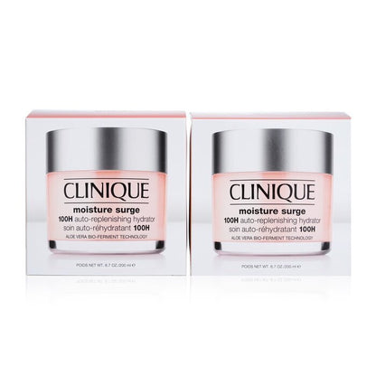 Clinique Moisture Surge 100H Auto-Replenishing Hydrator (Jumbo Size) Duo Pack 2x200ml/6.7oz