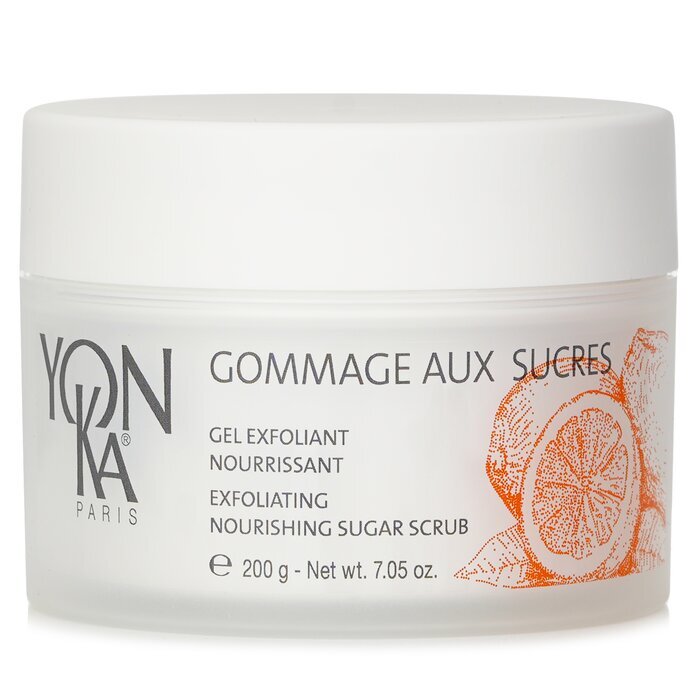 Yonka Gommage Aux Sucres Nourishing Scrub with Sugar - Mandarin 200ml/8.19oz