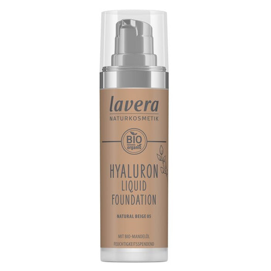 Lavera Hyaluron Liquid Foundation - # 05 Natural Beige 30ml/1oz