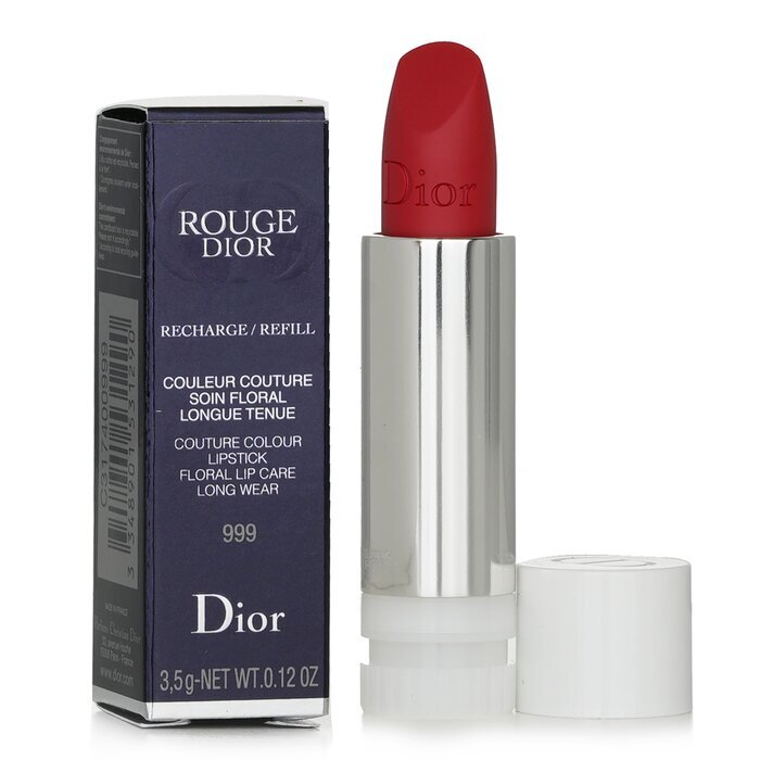 Christian Dior Rouge Dior Couture Colour Refillable Lipstick Refill - # 999 (Matte) 3.5g/0.12oz