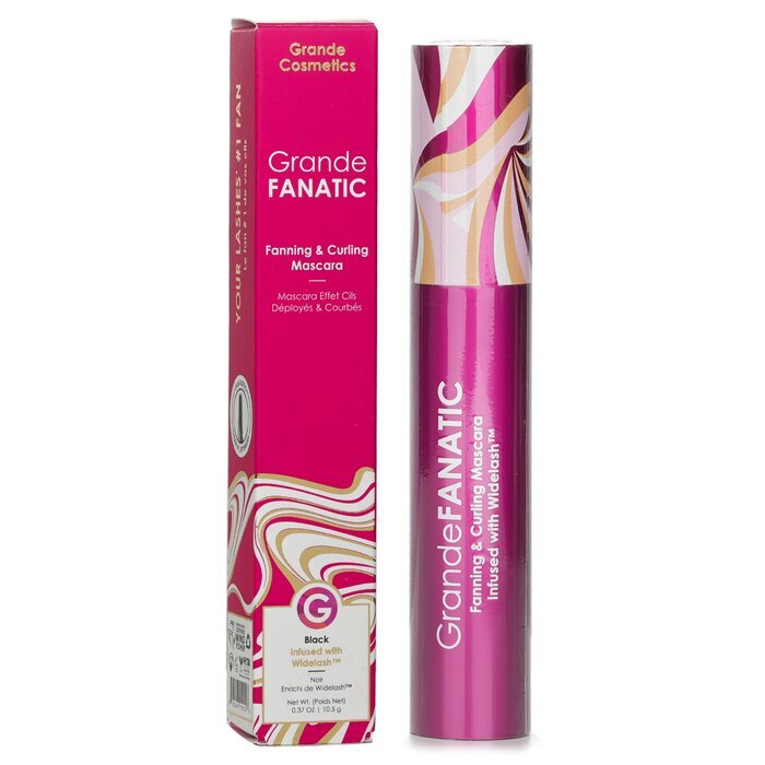 Grande Cosmetics (GrandeLash) Grande Fanatic Fanning & Curling Mascara - # Black 10.5g/0.37oz